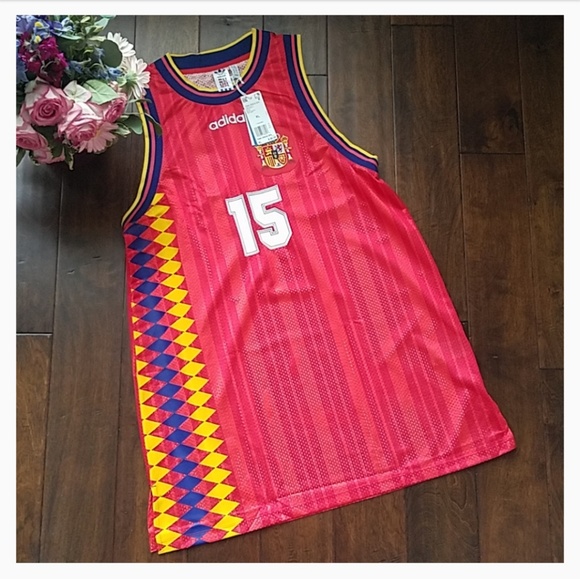 NWT Adidas Spain Soccer Jersey Dress (XL) NWT Adidas Spain Soccer Jersey Dress (XL)